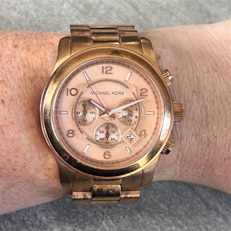 Michael Kors Runway Chronograph Unisex Watch .